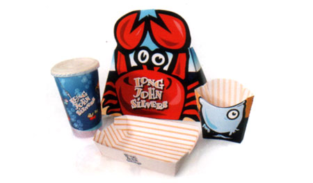  4.              Long John Silver`s first ever kids` meal.   ,                    