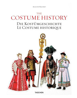Auguste Racinet, «The costume history» - обложка книги