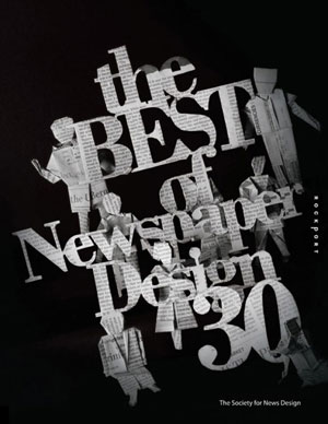 «Best of Newspaper Design 30» - обложка книги