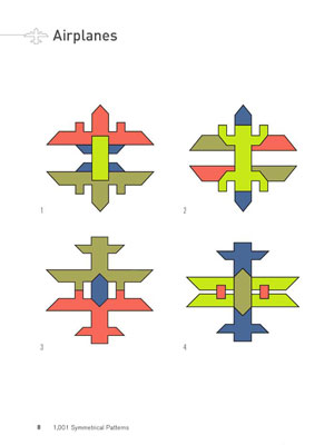 Jay Friedenberg, Jacob Roesch, «1001 Symmetrical Patterns (+CD-ROM)» -   
