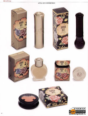 сборник, «Cosmetics Package Design» - страница из книги