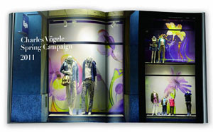 «Fashion Window Shopping» - страница из книги