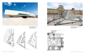 Hans Wolfgang Hoffmann (Ханс Вольфганг Хоффманн), «Museum Buildings» - страница из книги
