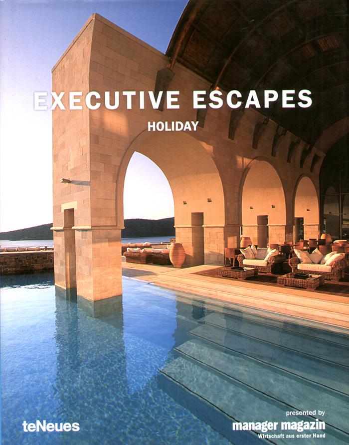 Executive escapes holiday.    